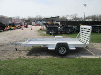 2027 Aluma 68x12  Aluminum Single Axle Utility 6812H-S-TG