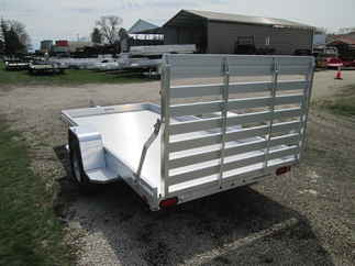 2027 Aluma 68x12  Aluminum Single Axle Utility 6812H-S-TG