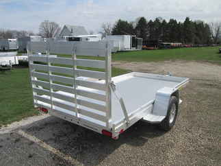 2027 Aluma 68x12  Aluminum Single Axle Utility 6812H-S-TG