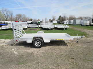 2027 Aluma 68x12  Aluminum Single Axle Utility 6812H-S-TG