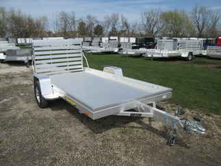 2027 Aluma 68x12  Aluminum Single Axle Utility 6812H-S-TG