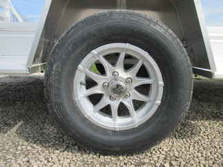 2027 Aluma 68x12  Aluminum Single Axle Utility 6812H-S-TG