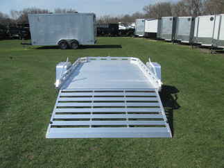 2027 Aluma 77x10  Aluminum Single Axle Utility 7710H-S-TG