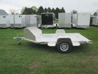 2027 Aluma 78x11.5  Aluminum Single Axle Utility MC210S-R-RTD