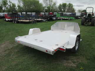 2027 Aluma 78x11.5  Aluminum Single Axle Utility MC210S-R-RTD