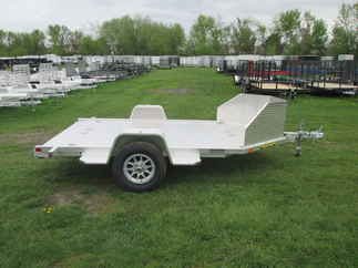 2027 Aluma 78x11.5  Aluminum Single Axle Utility MC210S-R-RTD