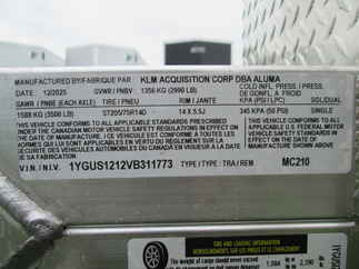 2027 Aluma 78x11.5  Aluminum Single Axle Utility MC210S-R-RTD
