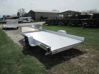 2027 Aluma 78x14  Aluminum Single Axle Utility UTR14S-R