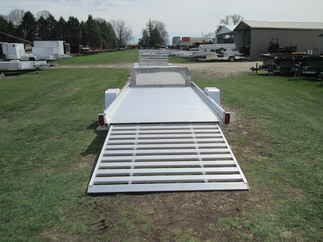 2027 Aluma 78x14  Aluminum Single Axle Utility UTR14S-R