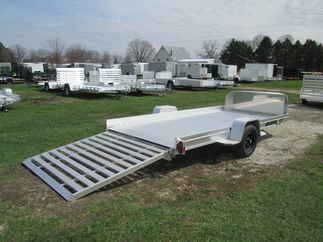 2027 Aluma 78x14  Aluminum Single Axle Utility UTR14S-R