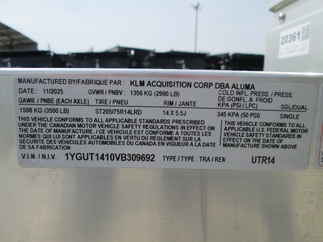 2027 Aluma 78x14  Aluminum Single Axle Utility UTR14S-R