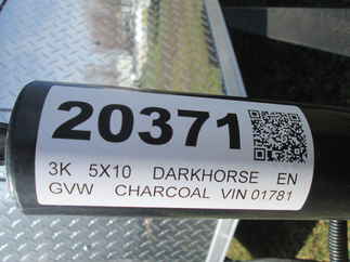 2026 Darkhorse 5x10  Enclosed Cargo DHW5X10SA30