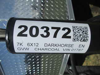 2026 Darkhorse 6x12  Enclosed Cargo DHW6X12TA35