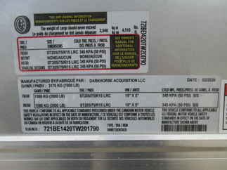 2026 Darkhorse 7.5x14  Enclosed Cargo DHW7.5X14TA35