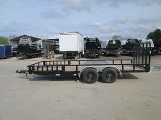 2026 PJ Trailer 83x18 UL Utility UL21832BSFK-ATVR-FE05-SR22