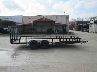 2026 PJ Trailer 83x18 UL Utility UL21832BSFK-ATVR-FE05-SR22