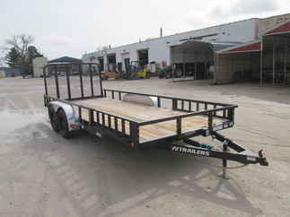 2026 PJ Trailer 83x18 UL Utility UL21832BSFK-ATVR-FE05-SR22