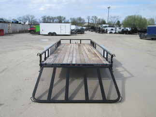 2026 PJ Trailer 83x18 UL Utility UL21832BSFK-ATVR-FE05-SR22