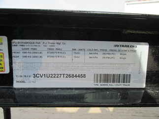 2026 PJ Trailer 83x18 UL Utility UL21832BSFK-ATVR-FE05-SR22