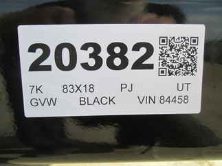 2026 PJ Trailer 83x18 UL Utility UL21832BSFK-ATVR-FE05-SR22