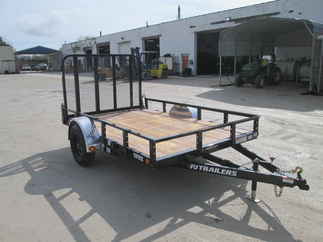 2026 PJ Trailer 77x10 U7 Single Axle Utility U721031DSFK