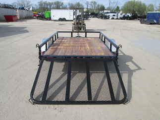 2026 PJ Trailer 77x10 U7 Single Axle Utility U721031DSFK