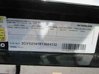 2026 PJ Trailer 77x10 U7 Single Axle Utility U721031DSFK