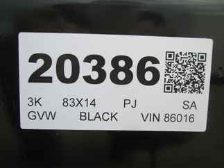 2026 PJ Trailer 83x14 U8 Single Axle Utility U821431DSFK-ATVR