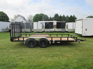 2026 PJ Trailer 83x16 UL Utility UL21632BSFK
