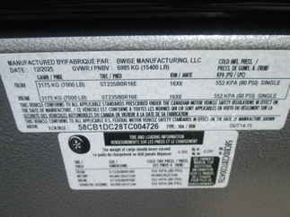2026 BWISE 82x14  Dump DUT14-15