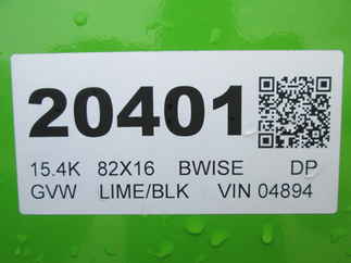 2026 BWISE 82x16  Dump DUT16-15
