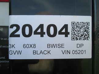 2026 BWISE 60x8  Dump DTR508LP-3-D