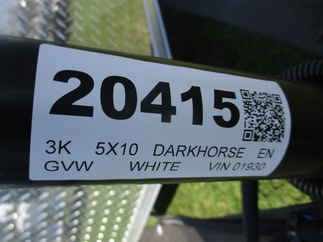 2026 Darkhorse 5x10  Enclosed Cargo DHW5X10SA30