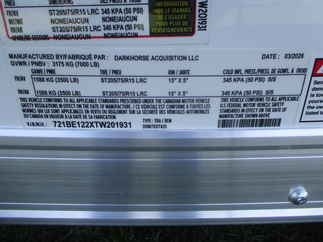 2026 Darkhorse 7x12  Enclosed Cargo DHW7X12TA35
