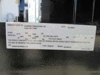 2026 Diamond T 83x18  Utility 8318SUCH