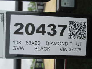 2026 Diamond T 83x20  Utility 8320HU104