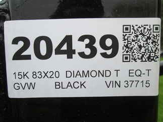 2026 Diamond T 83x20  Equipment Tilt 8320HDSKP1408TD