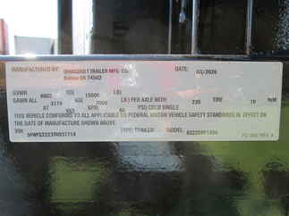 2026 Diamond T 102x22  Equipment 8322SKP1406