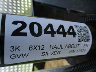 2026 Haul-About 6x12  Enclosed Cargo BCT612SA