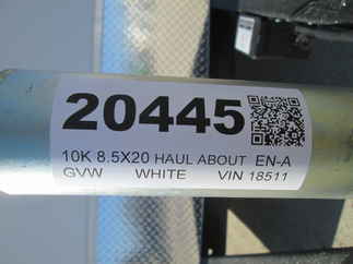 2026 Haul-About 8.5x20  Enclosed Car Hauler LPD8520TA3