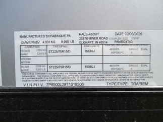 2026 Haul-About 8.5x24  Enclosed Car Hauler PAN8524TA3