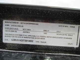 2026 Rettig 82x14 Retco Utility