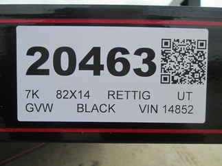 2026 Rettig 82x14 Retco Utility