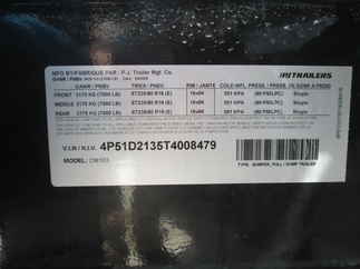 2026 PJ Trailer 83x16 DM Dump DMT1673BSSK