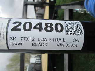 2026 Load Trail 77x12  Single Axle Utility SE7712031