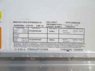 2026 Haul-About 8.5x20  Enclosed Car Hauler LPD8520TA3