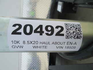 2026 Haul-About 8.5x20  Enclosed Car Hauler LPD8520TA3