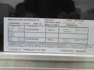 2026 Haul-About 8.5x20  Enclosed Car Hauler PAN8520TA3