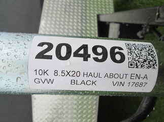 2026 Haul-About 8.5x20  Enclosed Car Hauler PAN8520TA3