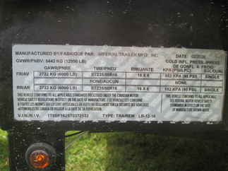 2026 Imperial 78x16  Equipment Tilt LB-12-16